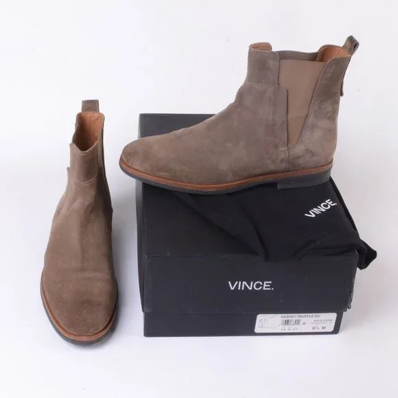 Vince | Shoes | Iob Vince Brown Suede Harvey Truffle Chelsea  display picture 3